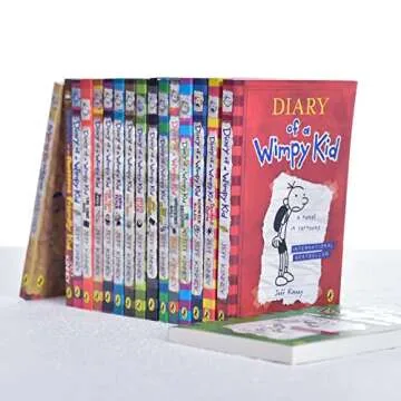 Diary of a Wimpy Kid 16 Books Collection Set