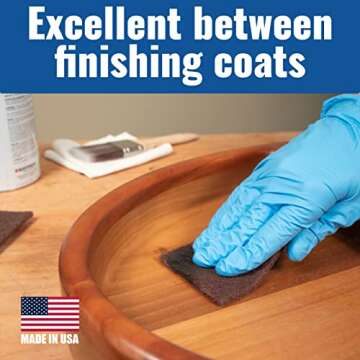 Peachtree Woodworking 10 Pack Non-Woven Pads for Cleaning