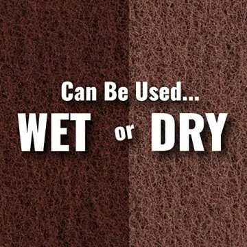 Peachtree Woodworking 10 Pack Non-Woven Pads for Cleaning