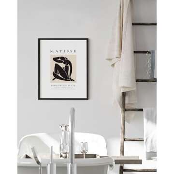 Haus and Hues Henri Matisse Prints and Posters - Matisse Art Prints and Art Exhibition Posters | Matisse Wall Art Paper Cutouts Abstract Expressionism Art Scandinavian Matisse Posters(12" x 16", Unframed)