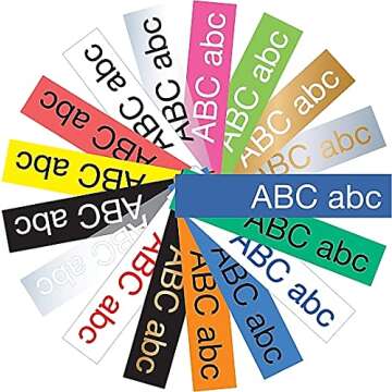 Brother P-touch TZe-M355 White Print on Premium Matte Black Laminated Tape 24mm (0.94”) wide x 8m (26.2’) long