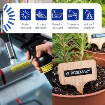 Brother P-touch TZe-M355 White Print on Premium Matte Black Laminated Tape 24mm (0.94”) wide x 8m (26.2’) long