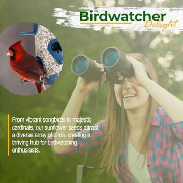 Old Potters Non-GMO Safflower Seed - Attract Birds