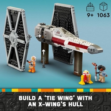 LEGO Star Wars TIE Fighter & X-Wing Gift Set for Ages 9+