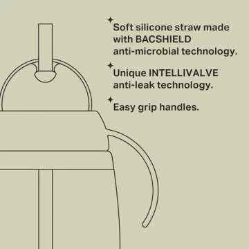 Tommee Tippee Starter Straw Cup for Easy Toddler Drinking