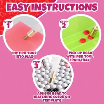 Set of 24 Valentines Cards for Kids Classroom - Valentine's Day Pet Diamond Painting Kits for Kids School - Each Valentines Gift Includes Animal Gem Craft Kit & Card for Boys Girls Classroom Exchange