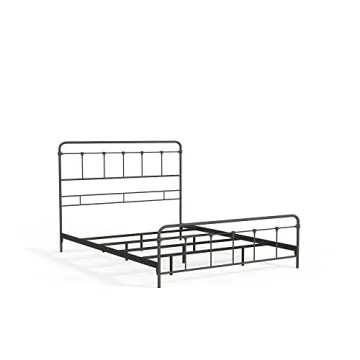 eLuxurySupply SNAP Bed Frame - Sturdy, Stylish and Easy