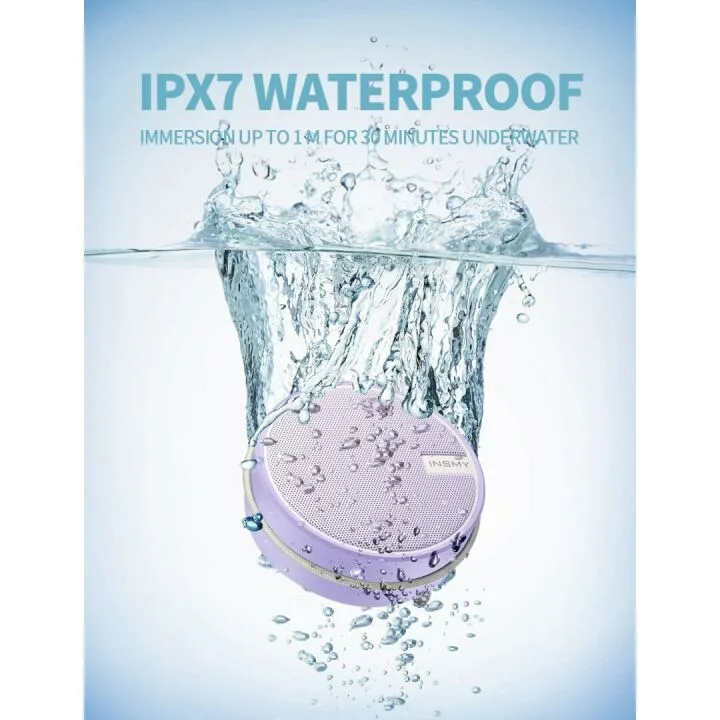 Waterproof Bluetooth Speaker with 12 Hours Playtime