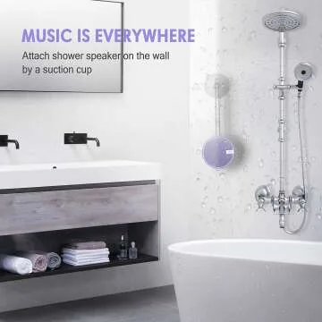 Waterproof Bluetooth Speaker with 12 Hours Playtime