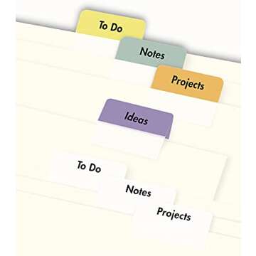 Avery Printable Self-Adhesive Plastic Tabs - Pack of 96