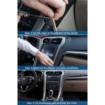 5M Eco-Friendly Car Interior Trim - Stylish & Easy Fit