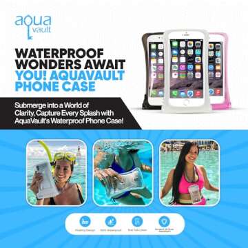 AquaVault Waterproof Floating Phone Case for All Adventures
