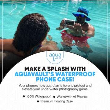AquaVault Waterproof Floating Phone Case for All Adventures