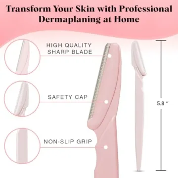 Kitsch Dermaplaning Tool 12 pc Facial Razors for All