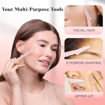 Kitsch Dermaplaning Tool 12 pc Facial Razors for All