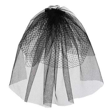CHIC DIARY Bridal Veils for Women - Elegant Halloween Accessory