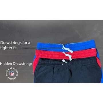 NFL Kids Youth 8-20 Officially Licensed Team Banner Primary Logo Fleece Lined Football Sweatpants Joggers Pants (Philadelphia Eagles - Green, Large 14-16)