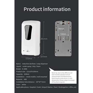 Touchless Auto Hand Cleaner Dispenser - Hygiene Solution