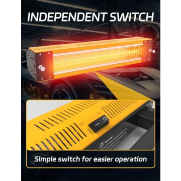 Solary Handheld IR Paint Curing Lamp for Efficiency