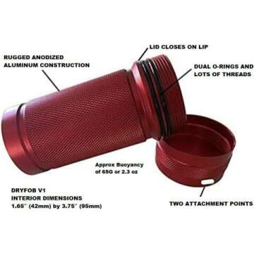 Waterproof Car Key FOB Container for Watersports