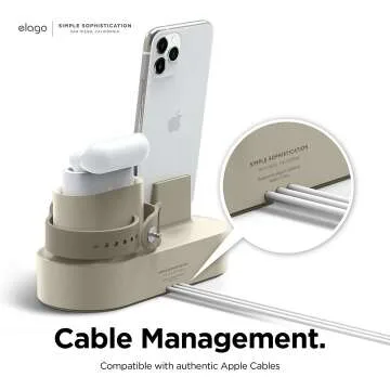 Elago 3 in 1 Apple Charging Station for All Devices
