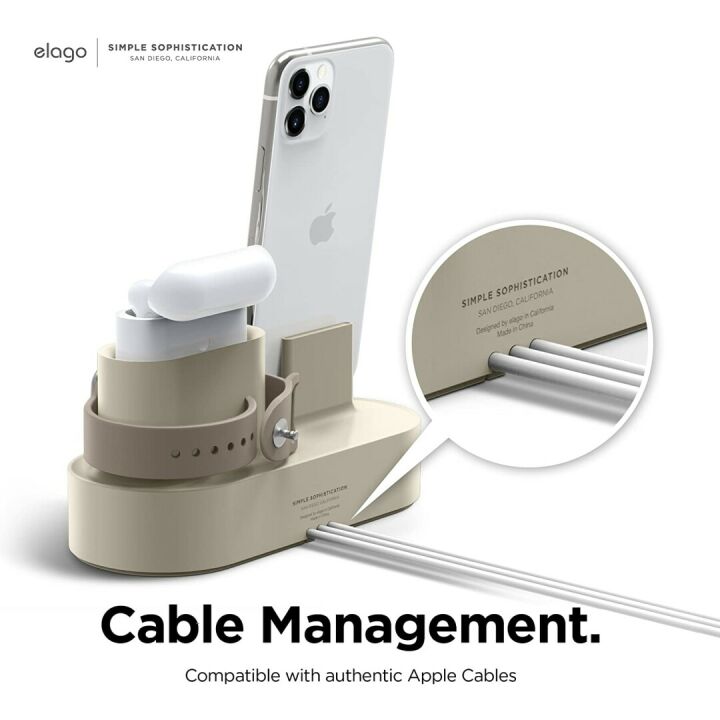 Elago 3 in 1 Apple Charging Station for All Devices