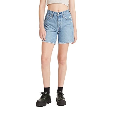 Levi's Women's 501 Mid Thigh Short - Authentic Style