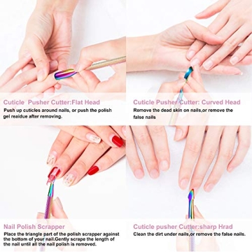 3-in-1 Cuticle Care Set for Stylish Nail Grooming