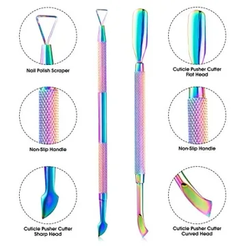 3-in-1 Cuticle Care Set for Stylish Nail Grooming