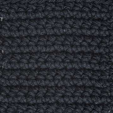 Bernat Handicrafter Cotton Solids Yarn, 1.75 oz, Gauge 4 Medium, 100% Cotton, Black Licorice