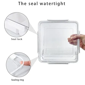 MANO Serving Tray for Party Divided Veggie Tray with Lid