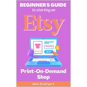 Beginner's Guide To Starting An Etsy Print-On-Demand Shop: How To Start Your Own POD Business Sellin...