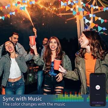 Smart Christmas String Lights, 131FT 400 RGB LEDs Christmas Lights Outdoor Indoor with 8 Lighting Modes, Fairy String Lights for 6-8ft Christmas Tree,IP44 Waterproof(2.4GHz)