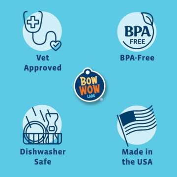 Bow Wow Labs Bow Wow Buddy Safety Device | Bully Stick Holder for Dogs | Made in The USA | Dishwasher Safe (XS)