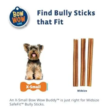 Bow Wow Labs Buddy Bully Stick Holder for Small Dogs