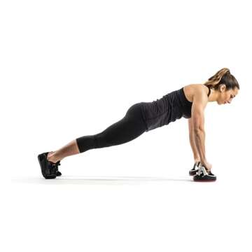 Perfect Fitness Perfect Pushup Rotating Push Up Handles – Enhance Your Workout And Engage More Muscles With Ergonomic Design