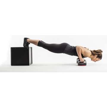 Perfect Fitness Perfect Pushup Rotating Push Up Handles – Enhance Your Workout And Engage More Muscles With Ergonomic Design