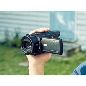 Sony FDRAX53/B 4K HD Video Recording Camcorder (Black) (Renewed)