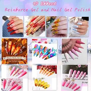 Makartt Gel Nail Strengthener Reinforce Polish, Nail Strengthening Repair Polish Nail Hardener for Treating Weak Damaged Peeling Nails Clear Soak Off Gel Lacquer Long Lasting Professional DIY Nail Art