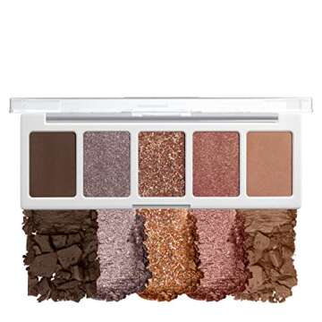 wet n wild Color Icon Eyeshadow Makeup 5 Pan Palette, Matte, Shimmer, Metallic, Long Wearing, Rich Buttery Pigment, Cruelty Free - Camo-flaunt