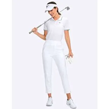 YYV Women's Stylish Stretch Golf Pants for Any Occasion