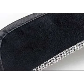 MLOVESIE 2 Packs Bling Bling Auto Seat Belt Shoulder Pads with Crystal Glitter Rhinestones for Girls,Lady Universal Fit