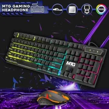 HP RGB Gaming PC Desktop – Intel Core i7 6th Gen | 16GB DDR4 Ram | 1TB SSD | AMD Radeon RX 550 4GB DDR5 | Dual New 24 Inch Monitors | Windows 10 Pro – Computer Tower for PC Gamers (Renewed)