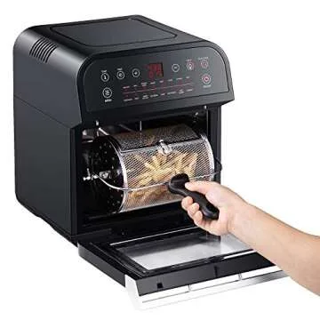 GoWISE USA 12.7 Quart Air Fryer Oven with Rotisserie and Dehydrator
