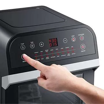 GoWISE USA 12.7 Quart Air Fryer Oven with Rotisserie and Dehydrator