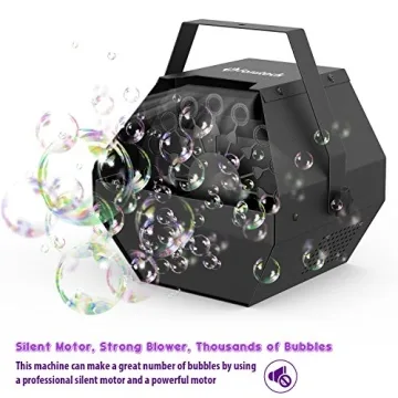 Fansteck Bubble Machine for Parties - 10000+ Bubbles Per Minute