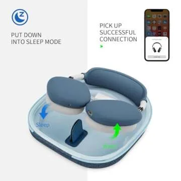 Yinke Smart Case for AirPods Max - Protects with Style, Supports Sleep Mode!