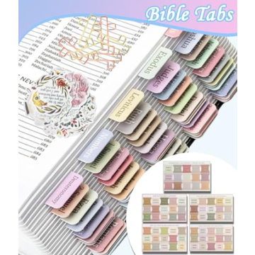 Bible Study Journaling Kit with Tabs and Highlighters
