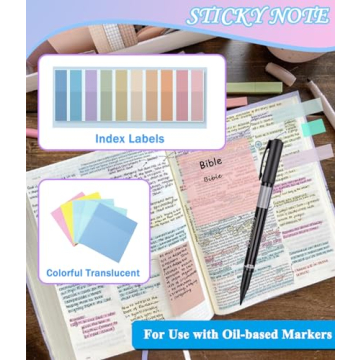 Bible Study Journaling Kit with Tabs and Highlighters