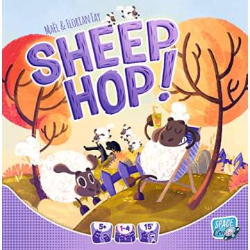 Space Cow Sheep Hop Board Game | Cooperative Strategy Game | Fun Family Game for Kids and Adults | A...